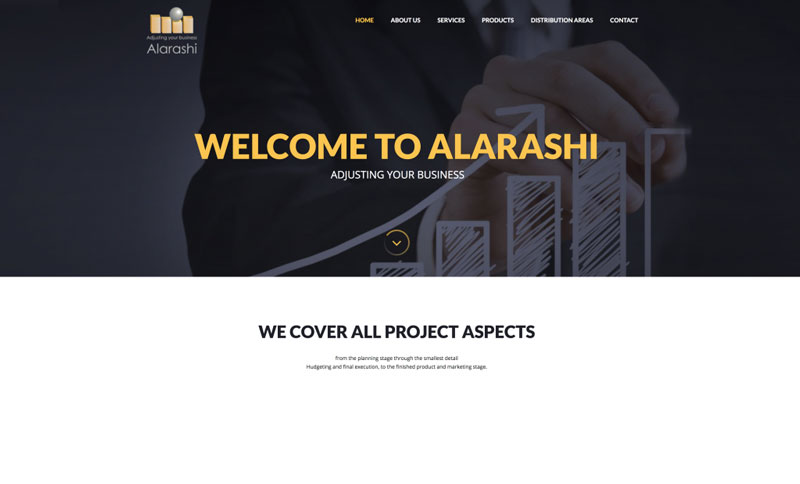 Alarashi_Branding_Website_design