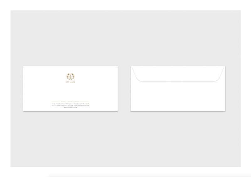 VIP_Gate_Branding_envelope_design